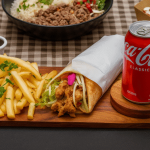 A1 Special Kebab Wrap Combo Meal