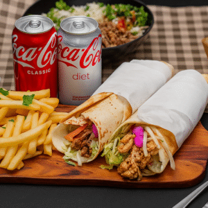 Choice of 2 Kebabs Meal Deal