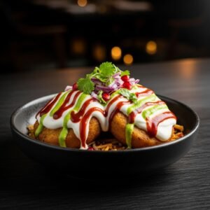 Aloo Tikki Chaat