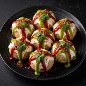 Dahi Vale Gol Gappe (8 pcs)
